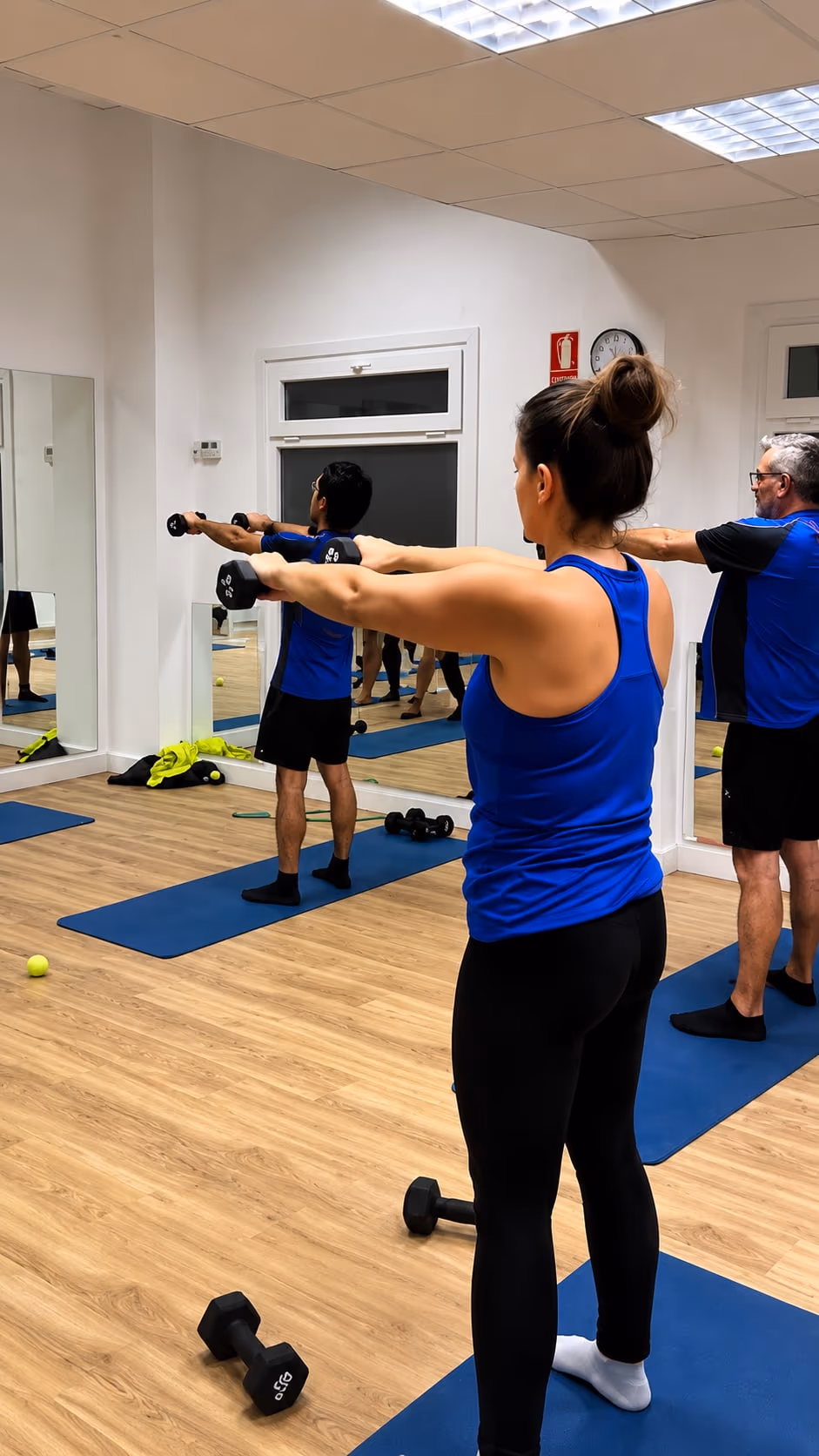 Clase de Body Power en la sala de Equilibria