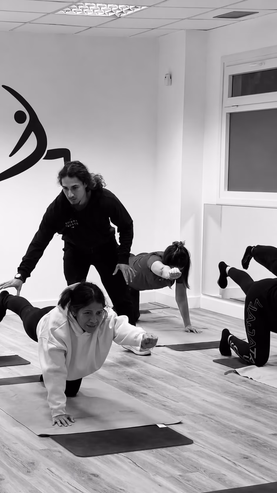 Clase de Espalda Sana en la sala de Equilibria